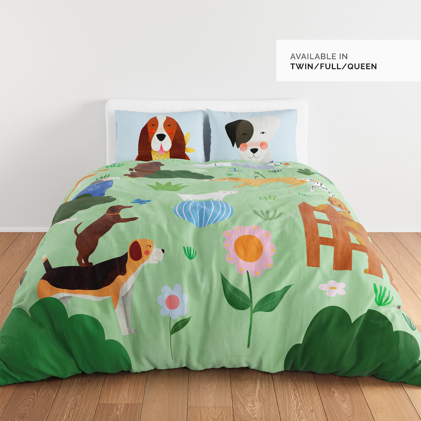 SAMPLE SALE Dog Park Bedding (Twin/Full/Queen)