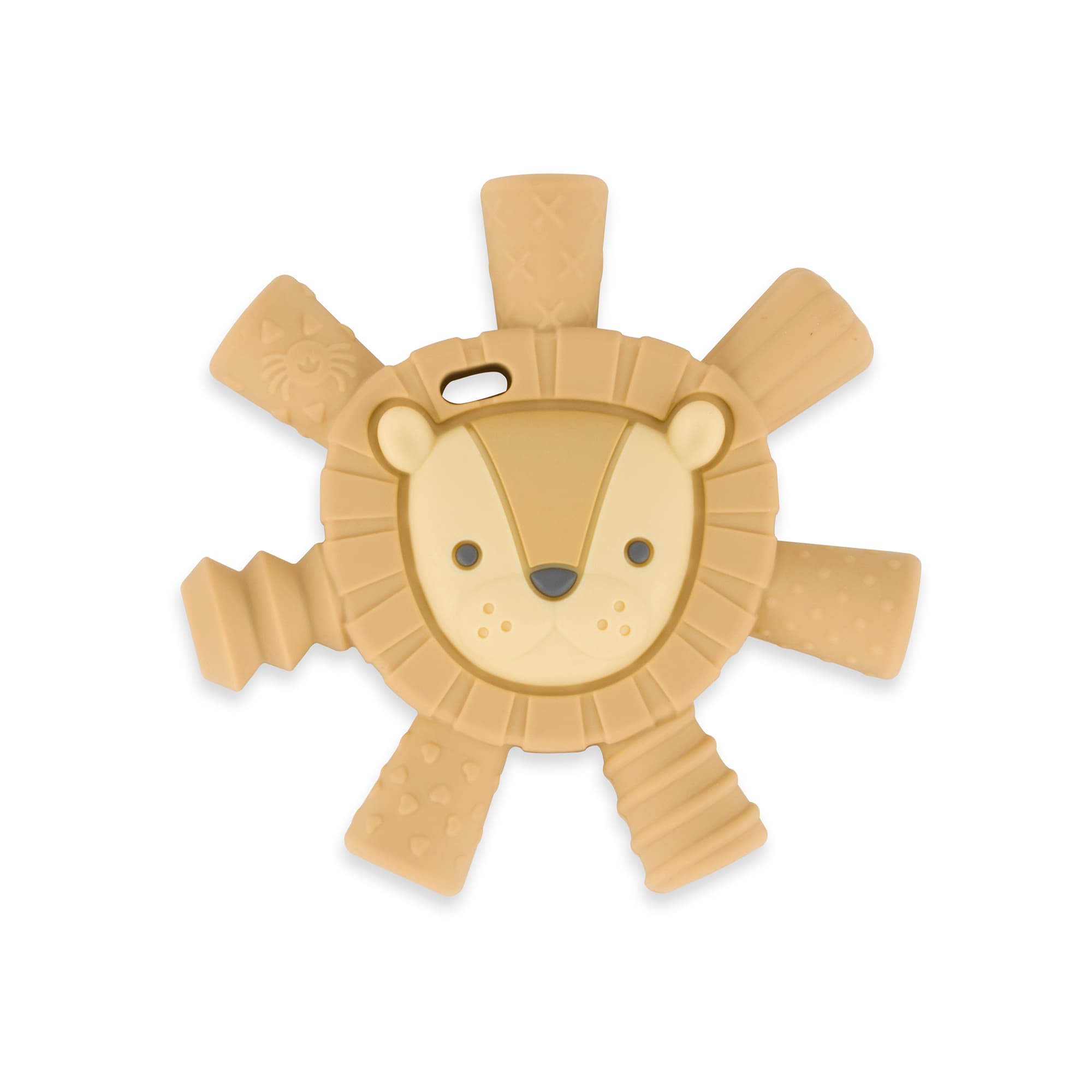 lion baby teether