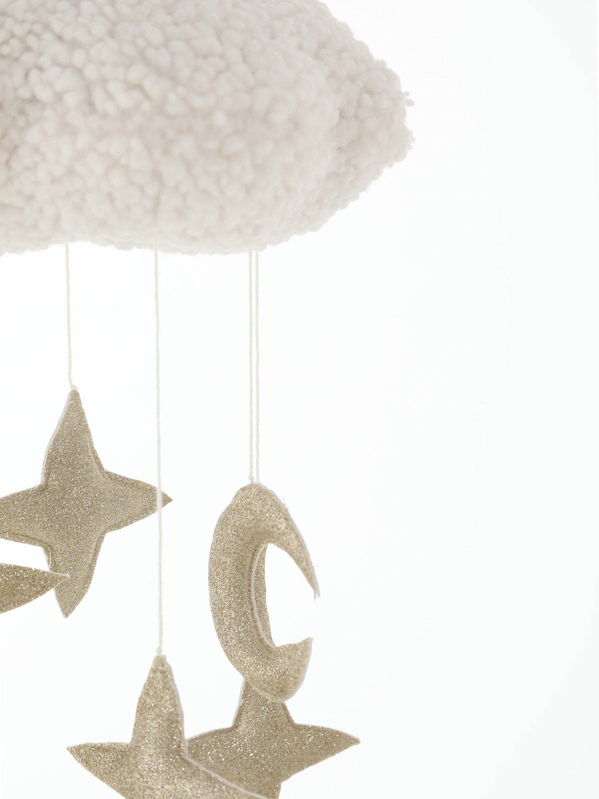 Cloud & Stars Baby Mobile