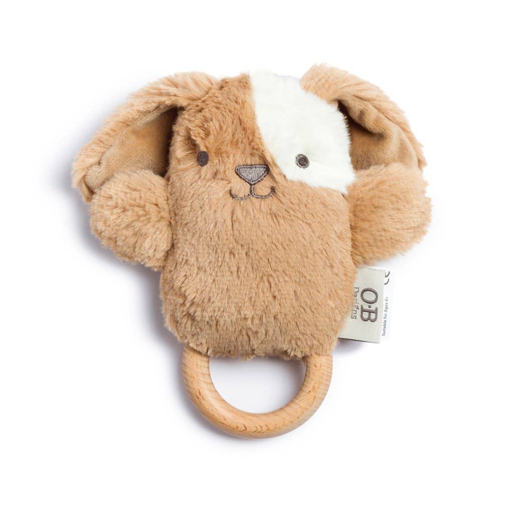 Dog Soft Rattle Toy