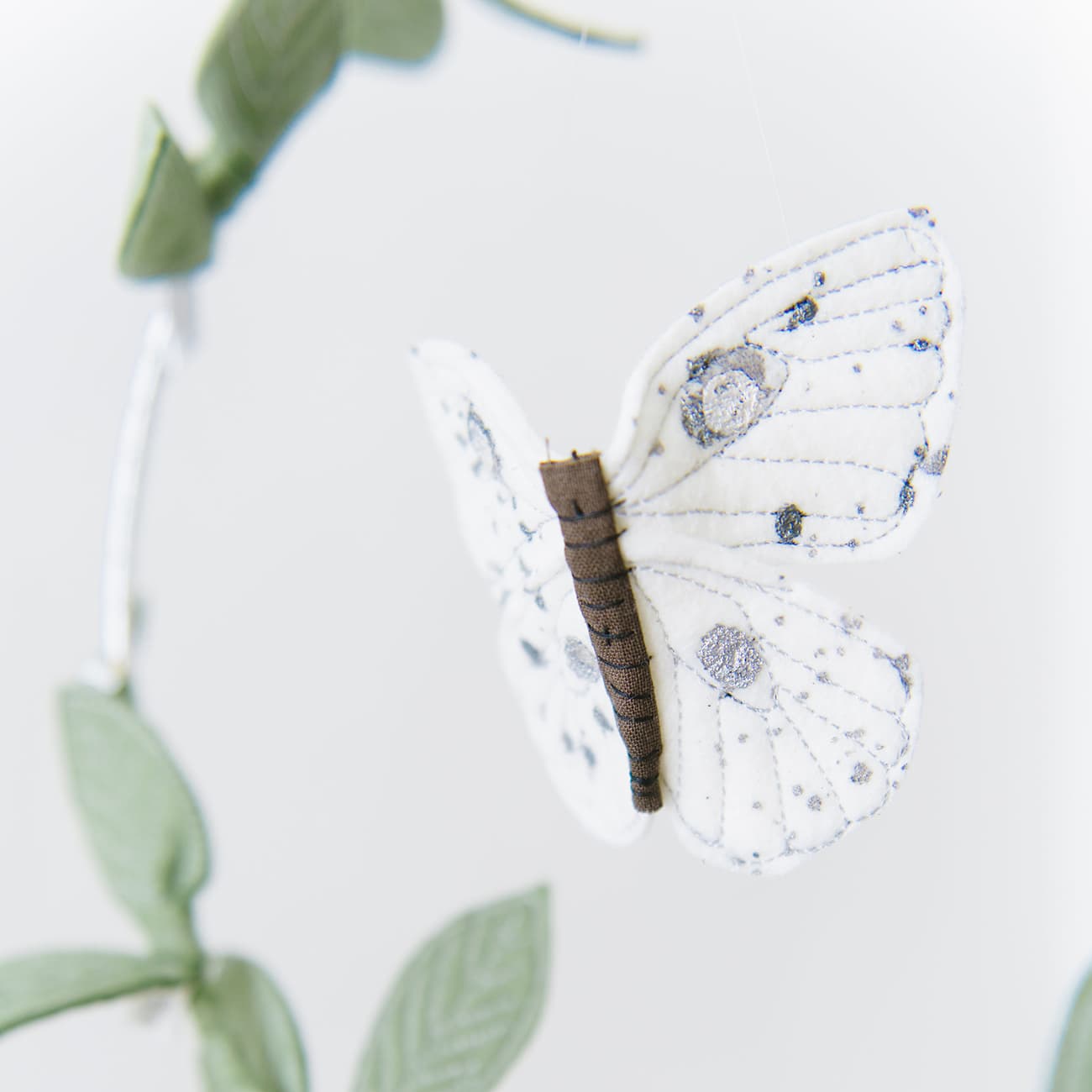 Luna Moth Mobile