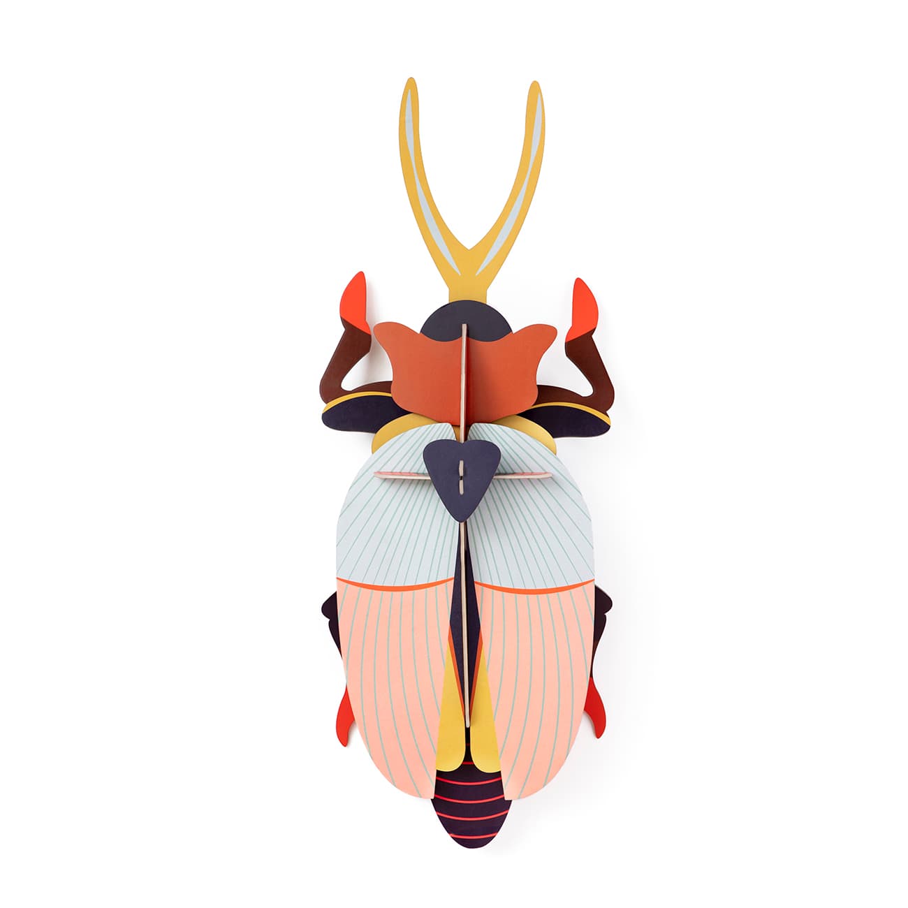 Extra Large Rhinoceros Beetle Wall Decor