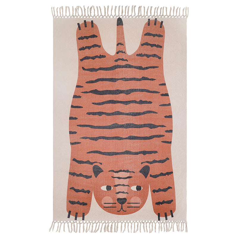 Dajala Tiger Tapestry Rug