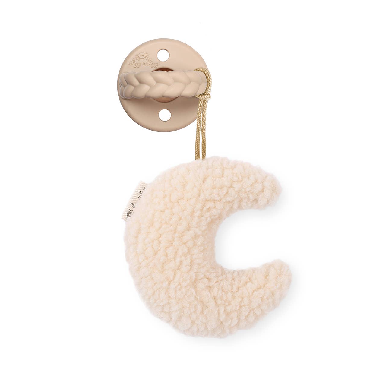 Moon Rubber Pacifier & Plush