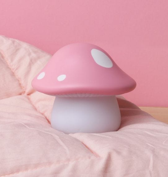 Mushroom nightlight