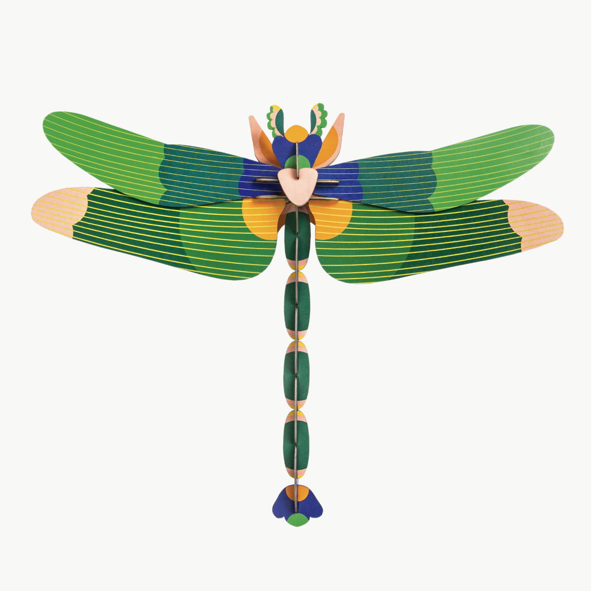 Green Dragonfly Wall Decor