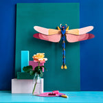 Pink Dragonfly Wall Decor