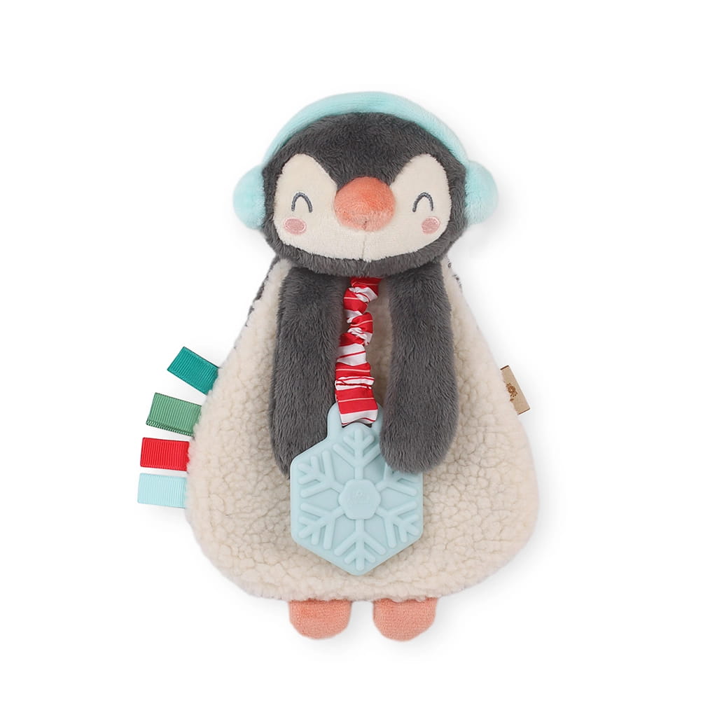 Penguin Itzy Lovey™ Plush + Teether Toy