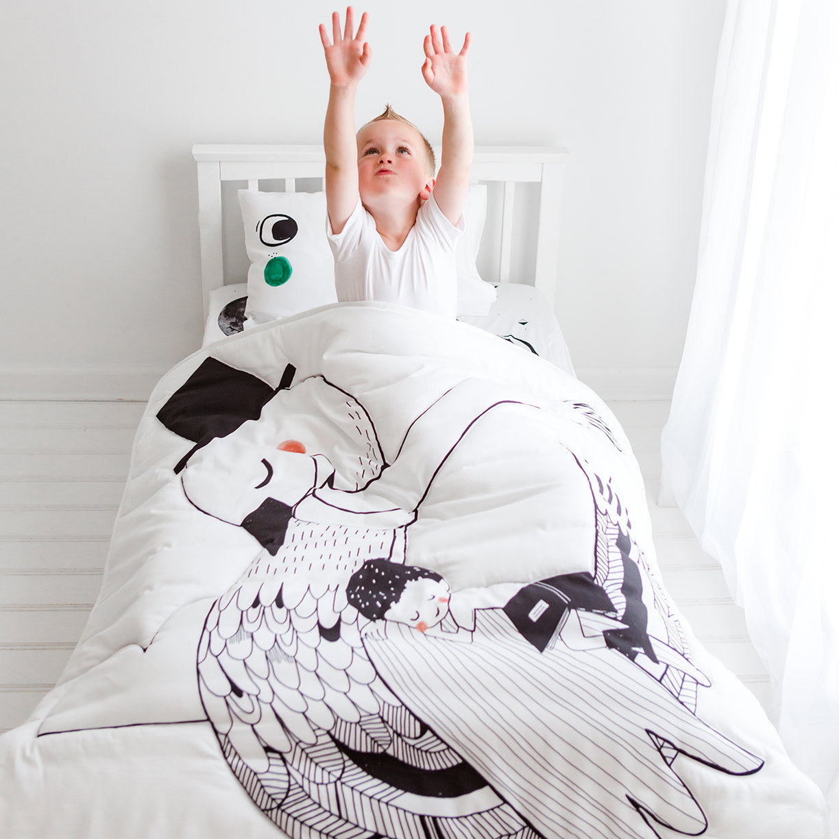 Swan Toddler Comforter