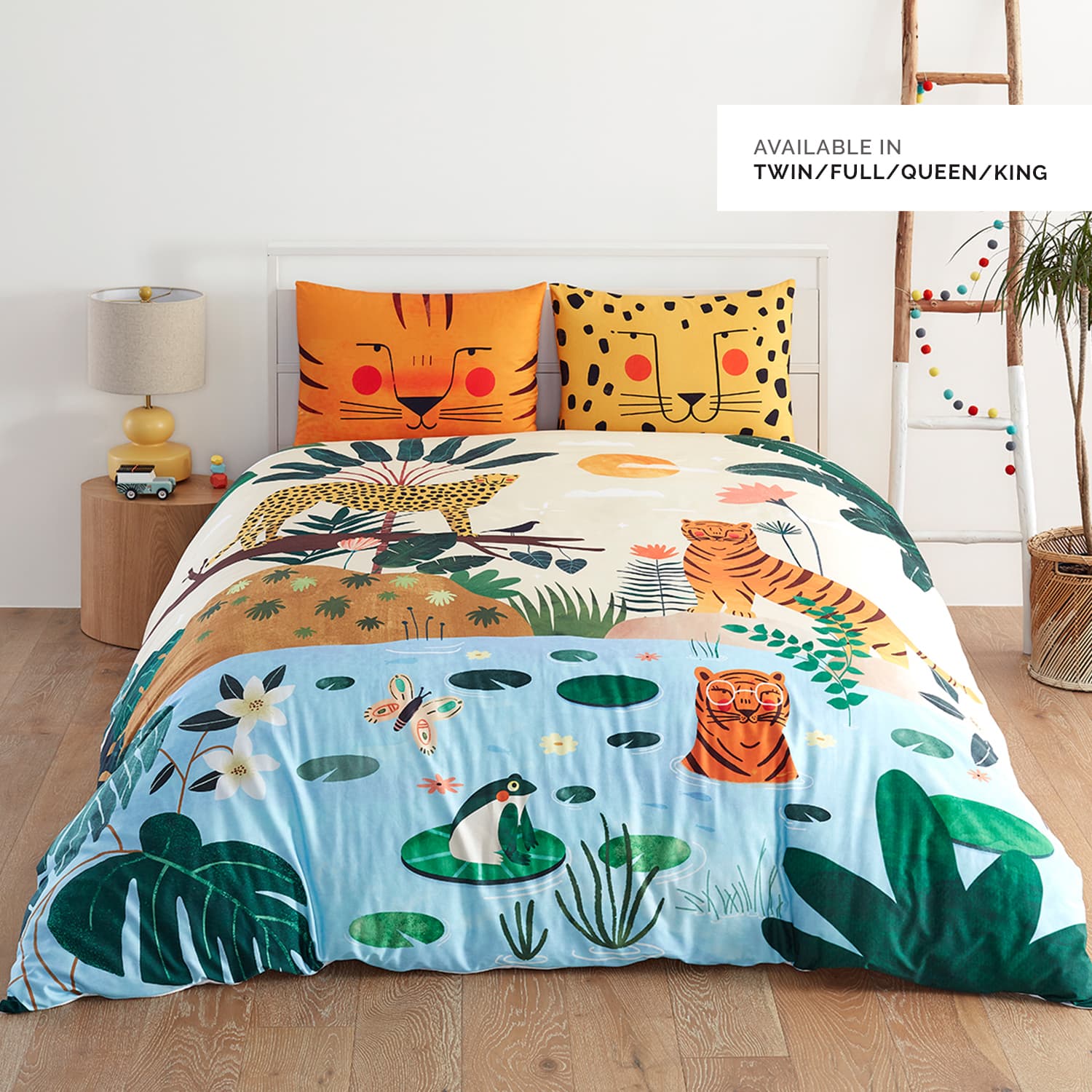 In The Jungle twin full queen king size bedding