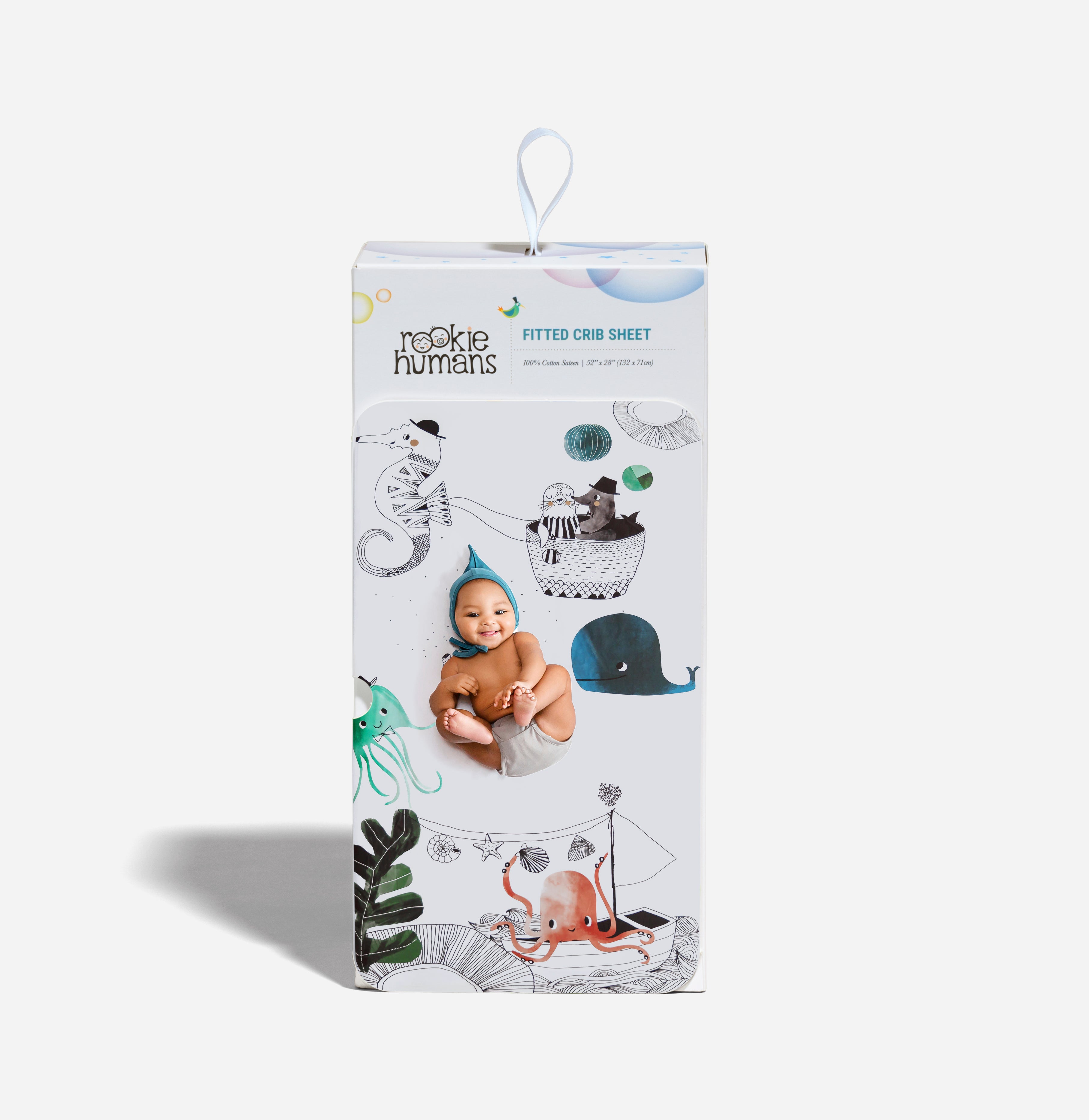 Underwater Love 70x140cm Cot Sheet
