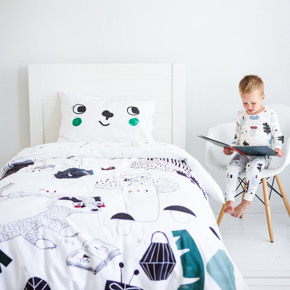 Woodland Dreams bedding set by Rookie Humans