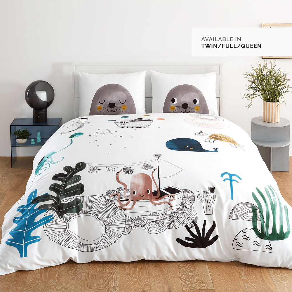 Underwater Love bedding set by Rookie Humans - Main Image