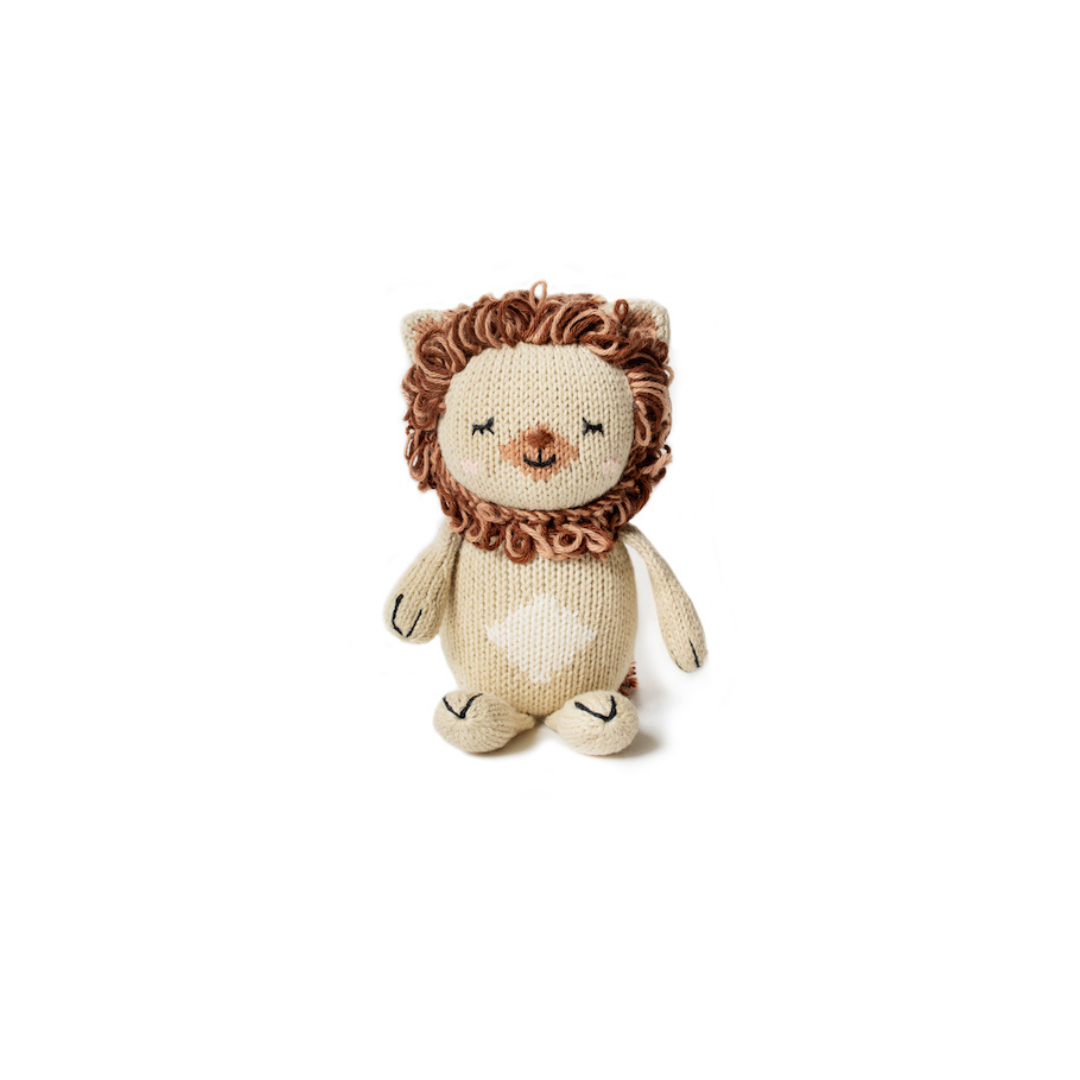 Baby Lion Knit Toy