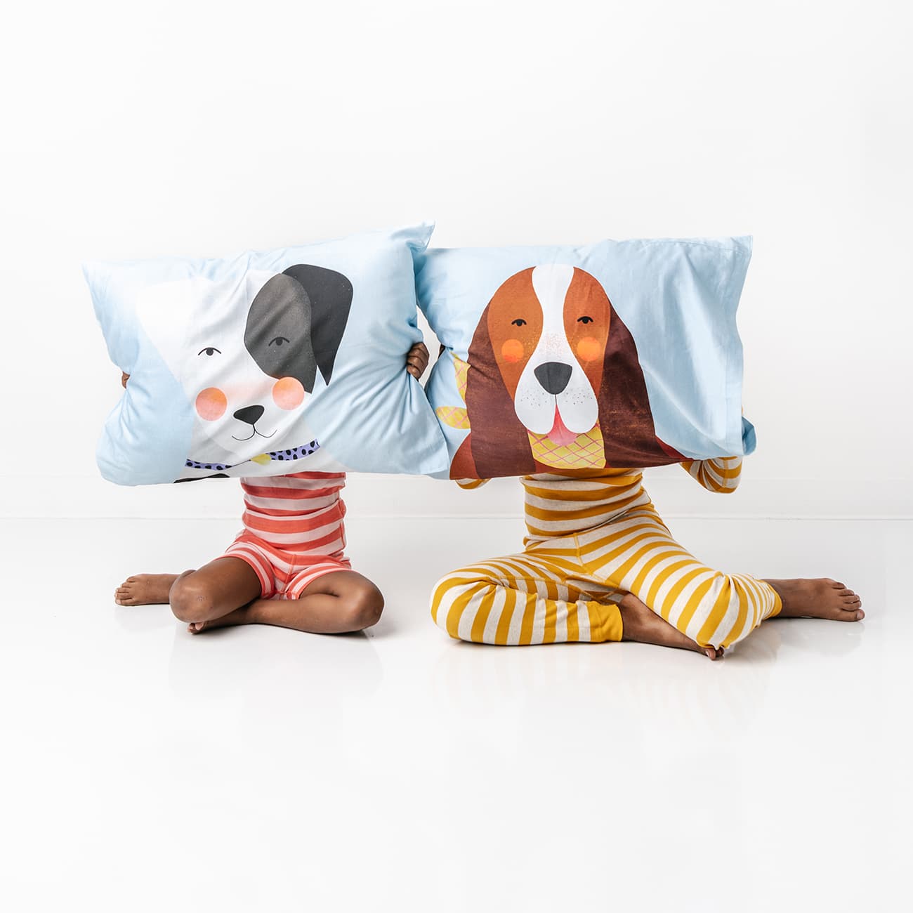 dog print pillowcase for kids