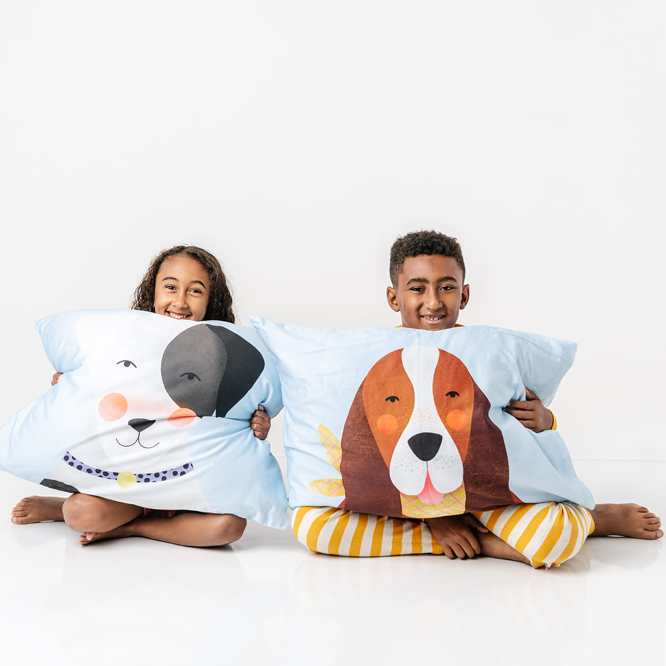 dog print pillowcase for kids