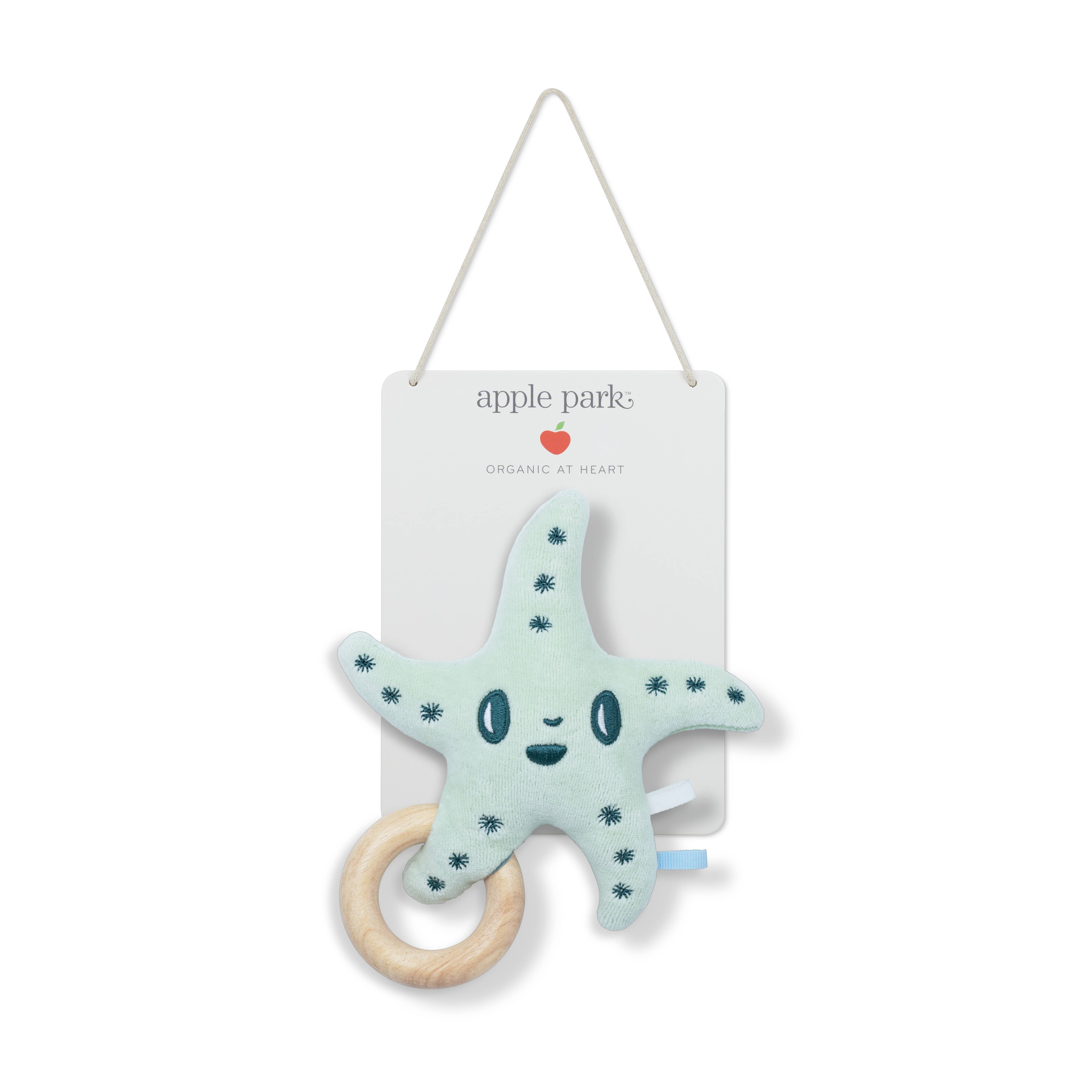 Starfish Teething Rattle