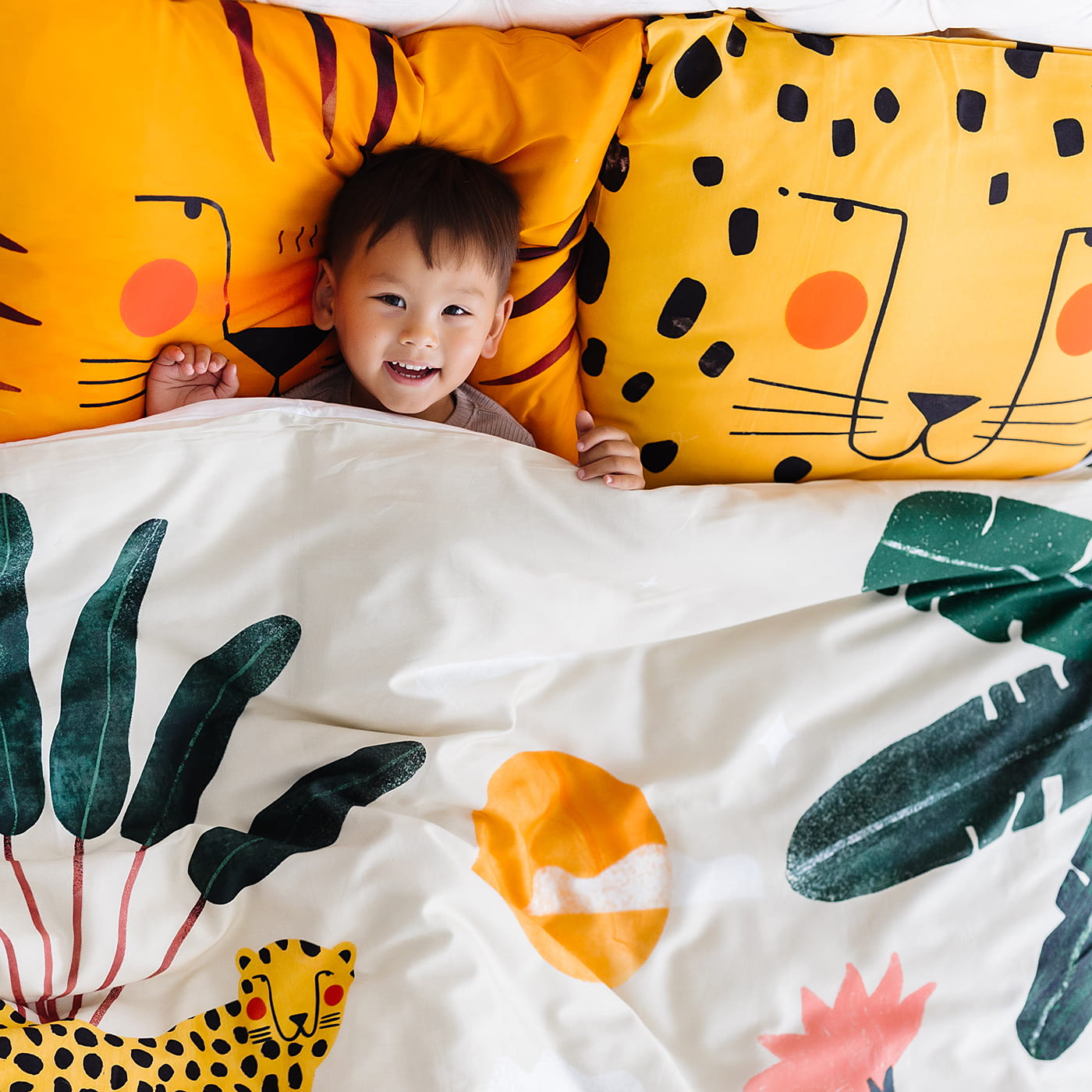 2-pack Jungle Standard Size Pillowcases