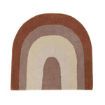 Earth Tone Rainbow Rug