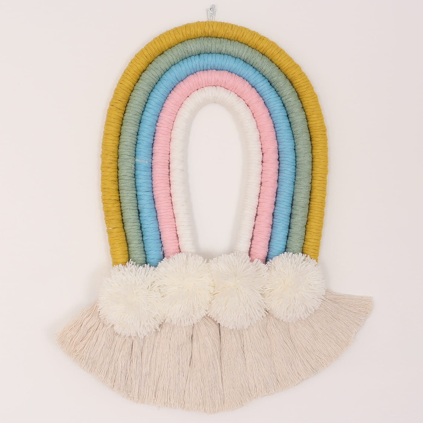 Rainbow Macrame Wall Hanging