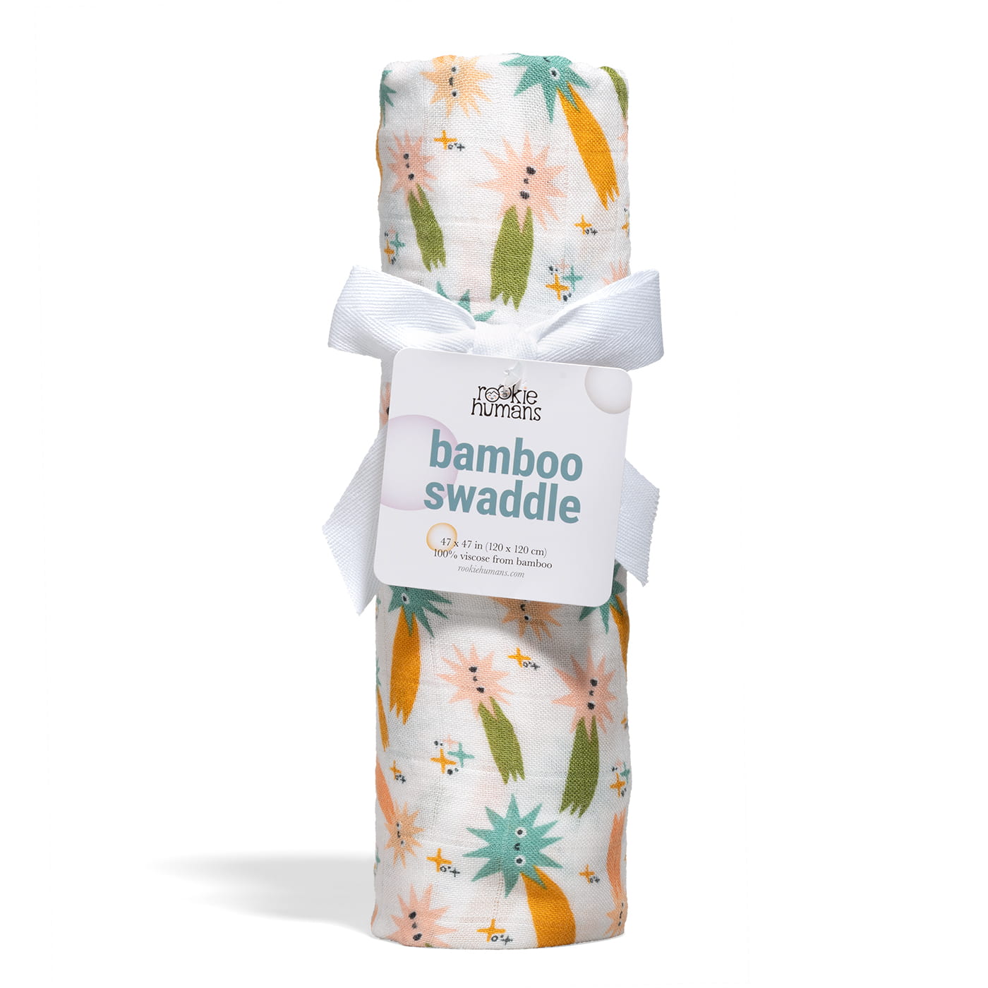 shooting star viscose from bamboo swaddle, gender neutral baby swaddle